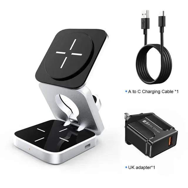 3 in 1 Wireless Charging Station - KIMDRE