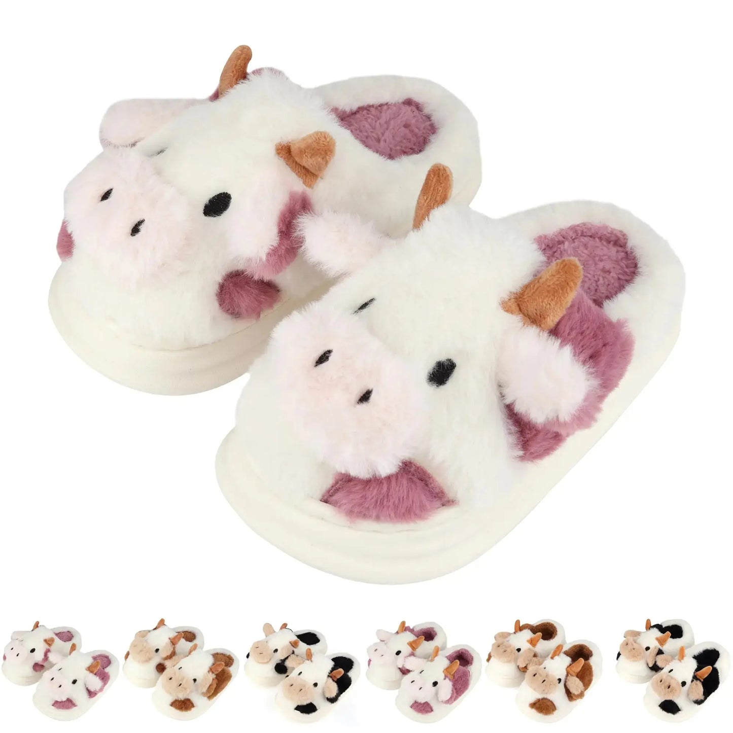 🐄 Kids Cow Slippers – Cozy, Cute & Full of Character! KIMDRE