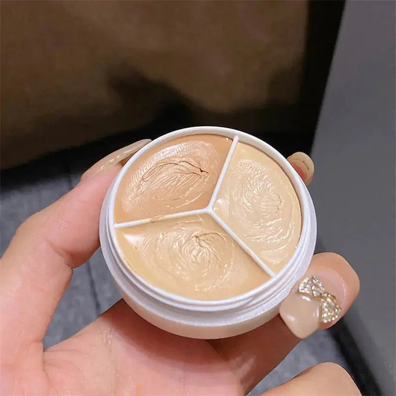3-Color Concealer Palette Cream - KIMDRE
