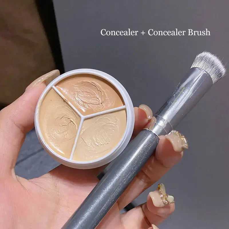 3-Color Concealer Palette Cream - KIMDRE