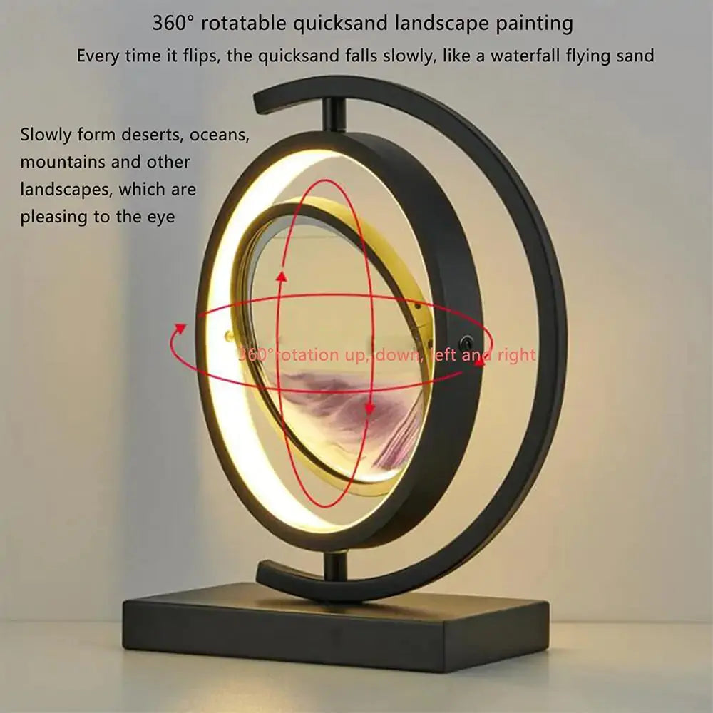 3D Quicksand Table Lamp - KIMDRE
