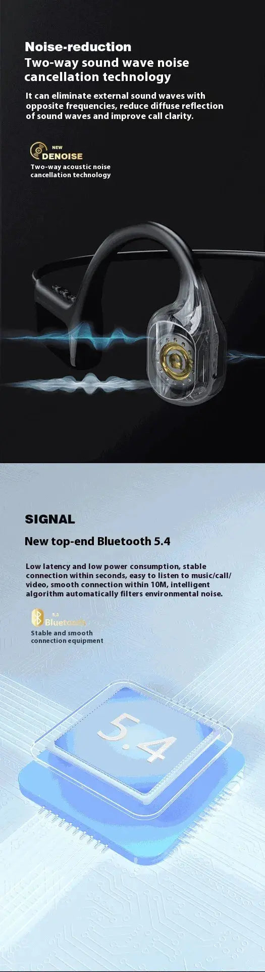 Bone Conduction Bluetooth Headset – Top-Rated & User-Friendly for Ultimate Awareness KIMDRE