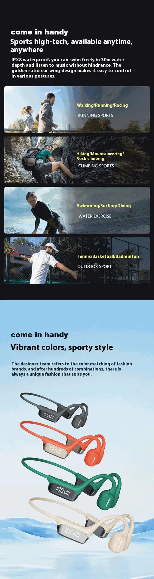 Bone Conduction Bluetooth Headset – Top-Rated & User-Friendly for Ultimate Awareness KIMDRE