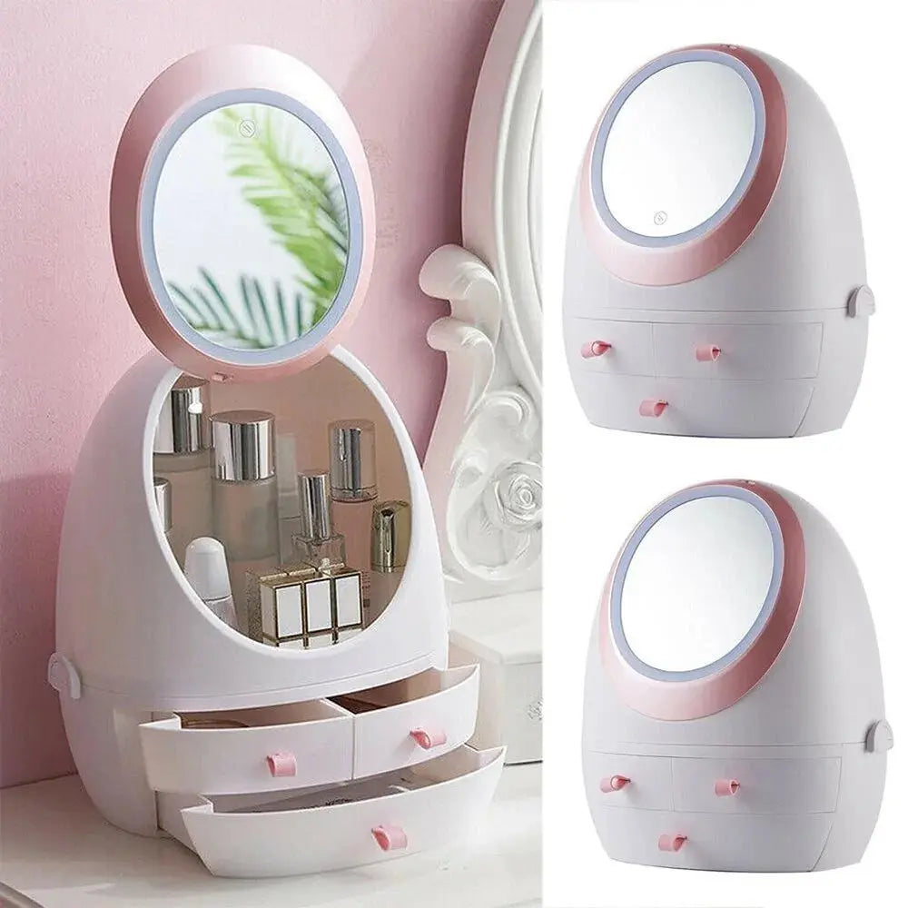 Cosmetics Storage Mirror - KIMDRE