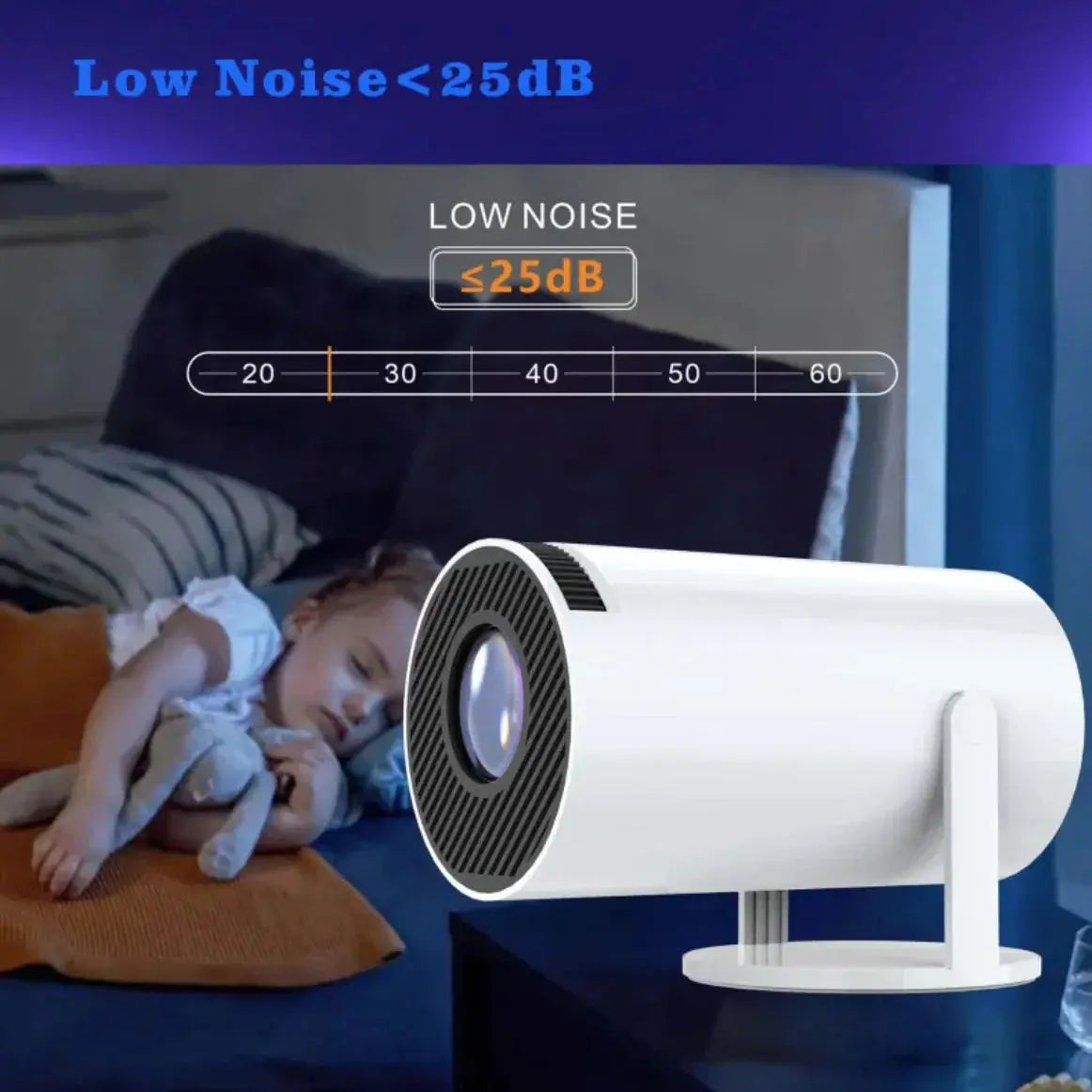 H713 Ultra HD 4K Projector - Intelligent Home & Office Solution KIMDRE