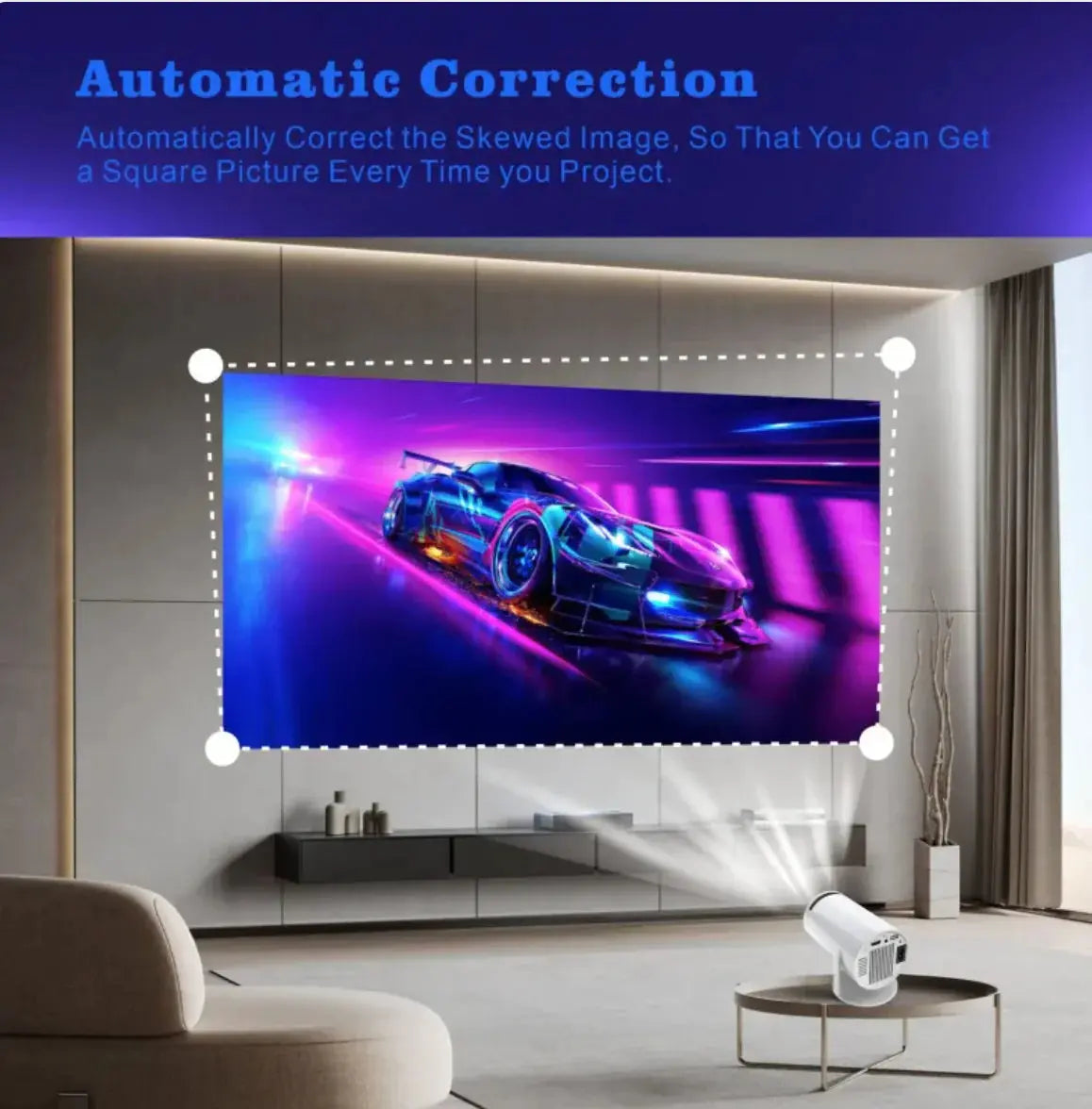 H713 Ultra HD 4K Projector - Intelligent Home & Office Solution KIMDRE
