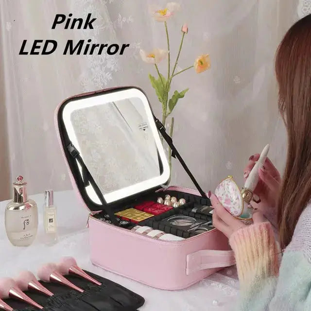LED Light Cosmetic Bag - KIMDRE