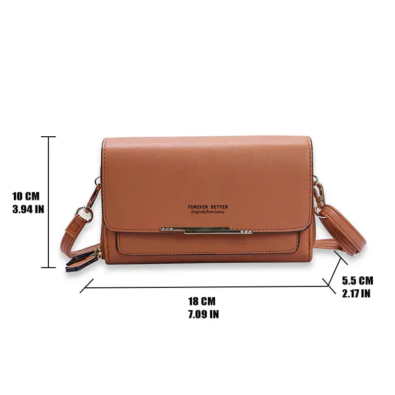 Leather Shoulder Bag KIMDRE
