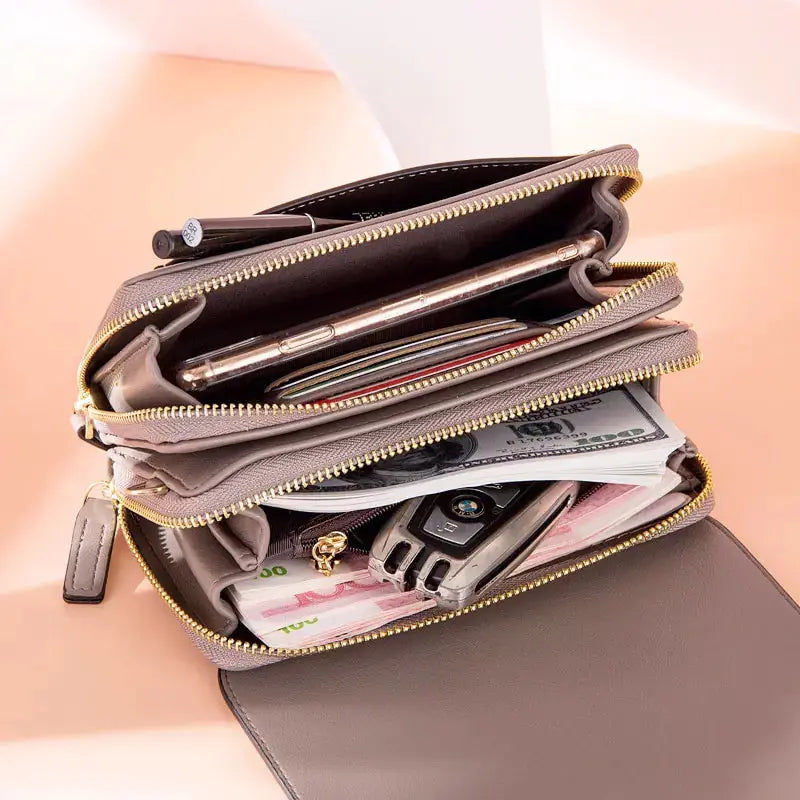 Leather Shoulder Bag KIMDRE