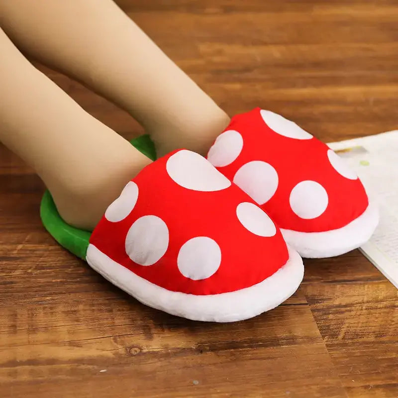 Mario's Plush Slippers - KIMDRE