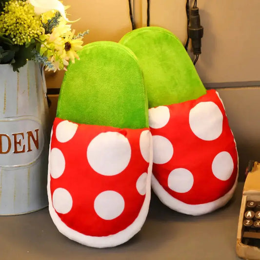 Mario's Plush Slippers - KIMDRE