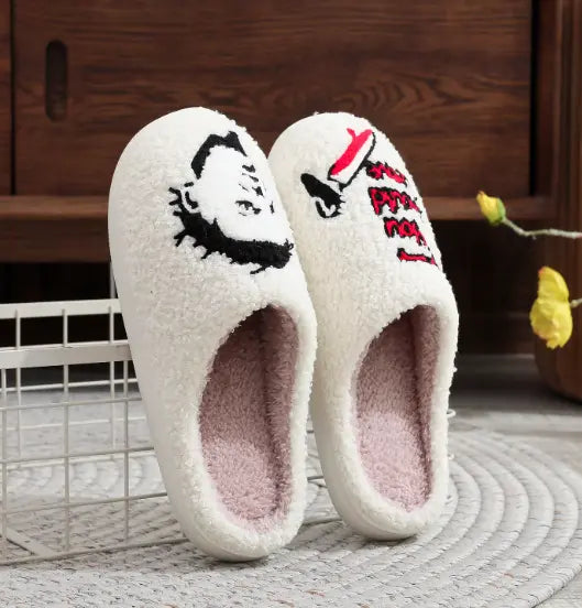 Michael Myers Plush Slippers  🔪 KIMDRE