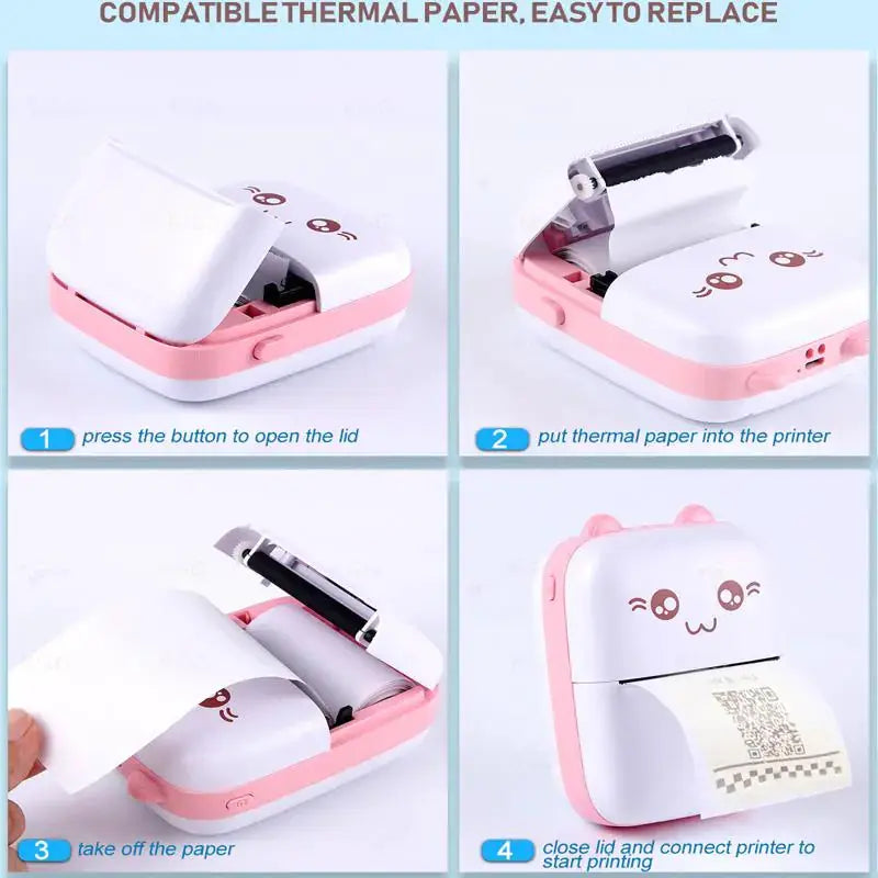 Mini Printer Portable KIMDRE