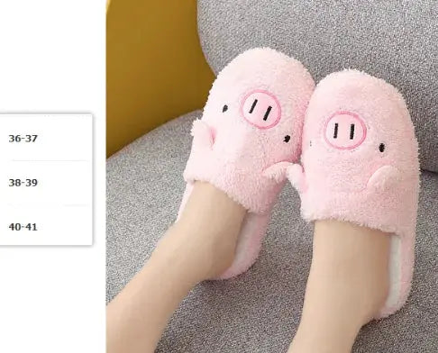 Piggy Face Slippers - KIMDRE