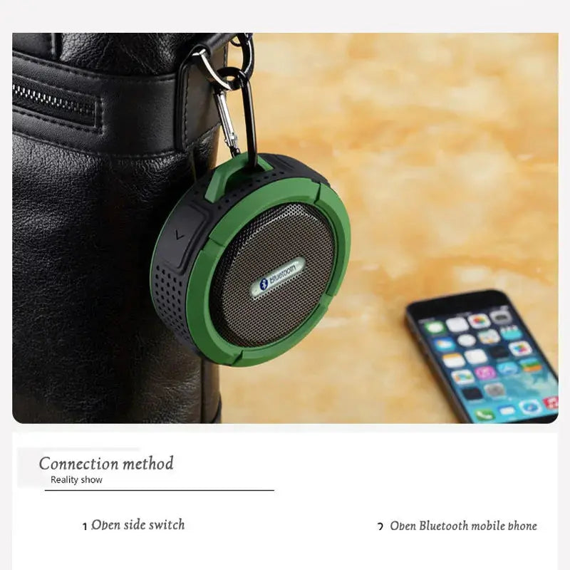 Portable Waterproof Bluetooth Speaker - KIMDRE