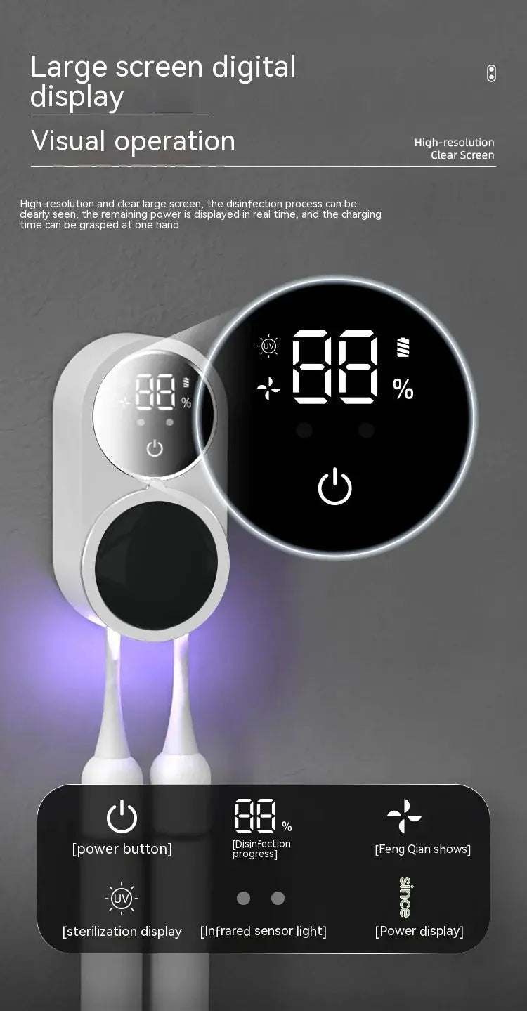 Rechargeable Travel Toothbrush Sterilizer - KIMDRE