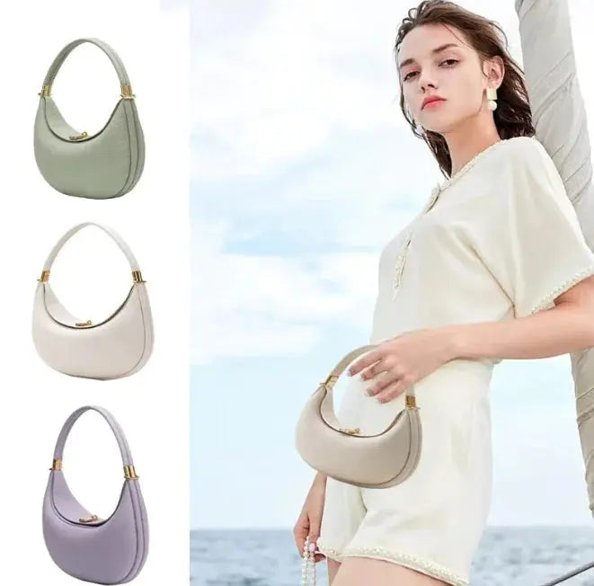 Selenodont Leather Shoulder Bag KIMDRE