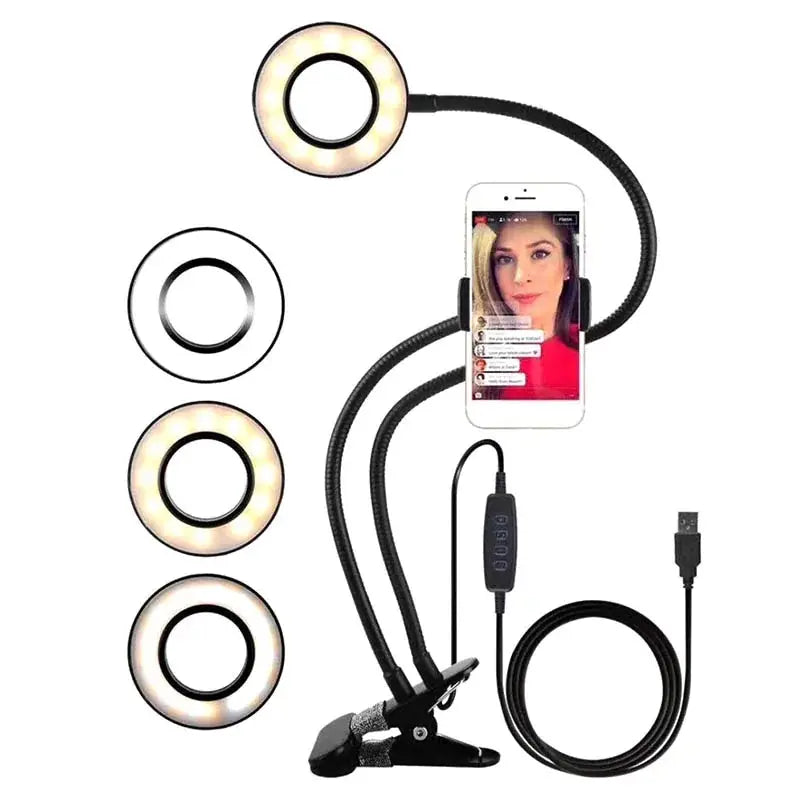 Selfie Ring Light & Phone Holder KIMDRE